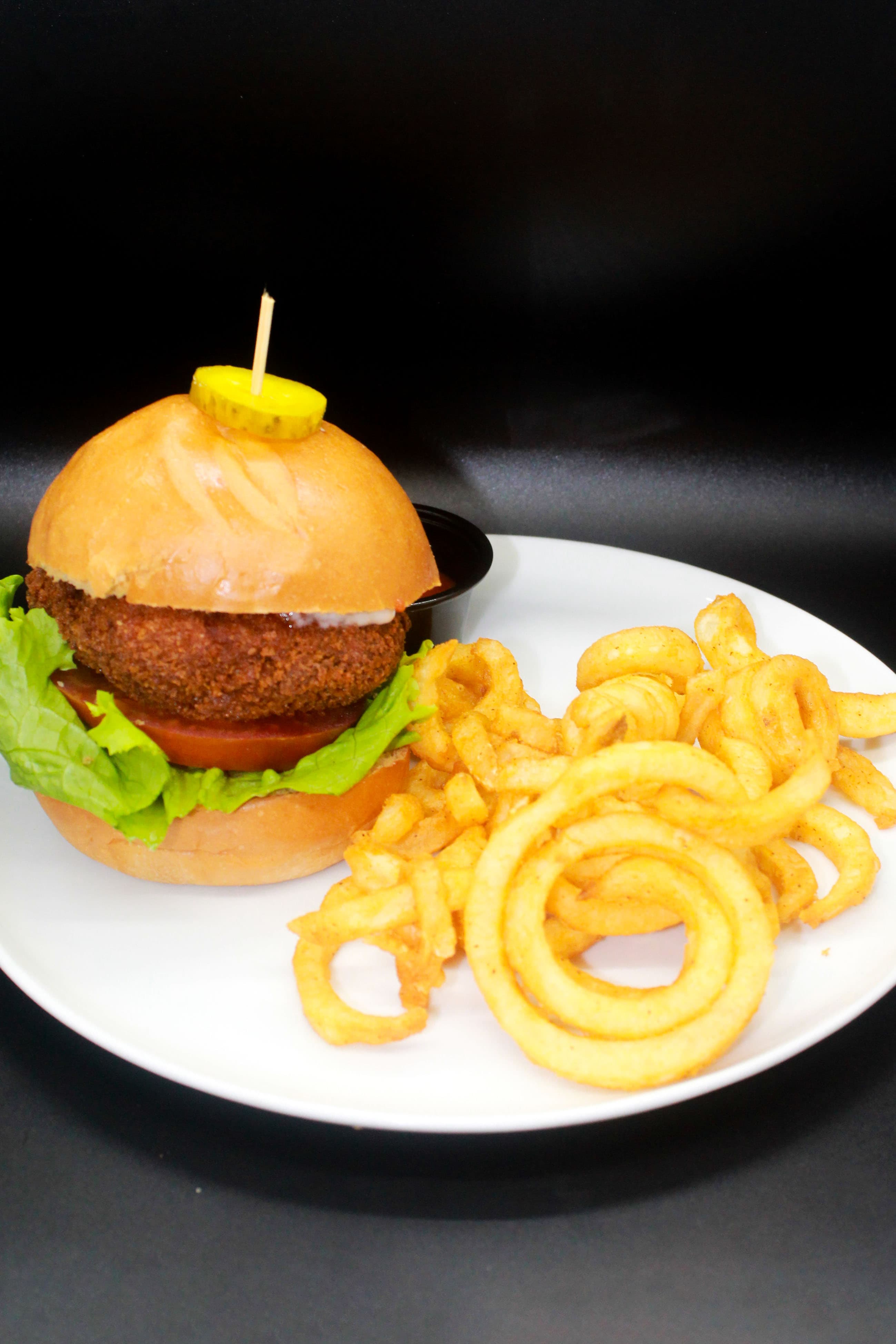 MENU NIÑOS HAMBURGUESA DE POLLO