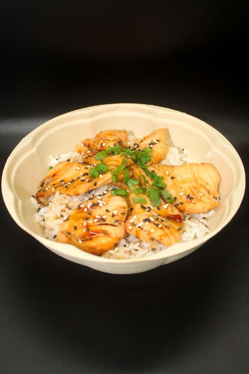 GOHAN TERIYAKI DE SALMON
