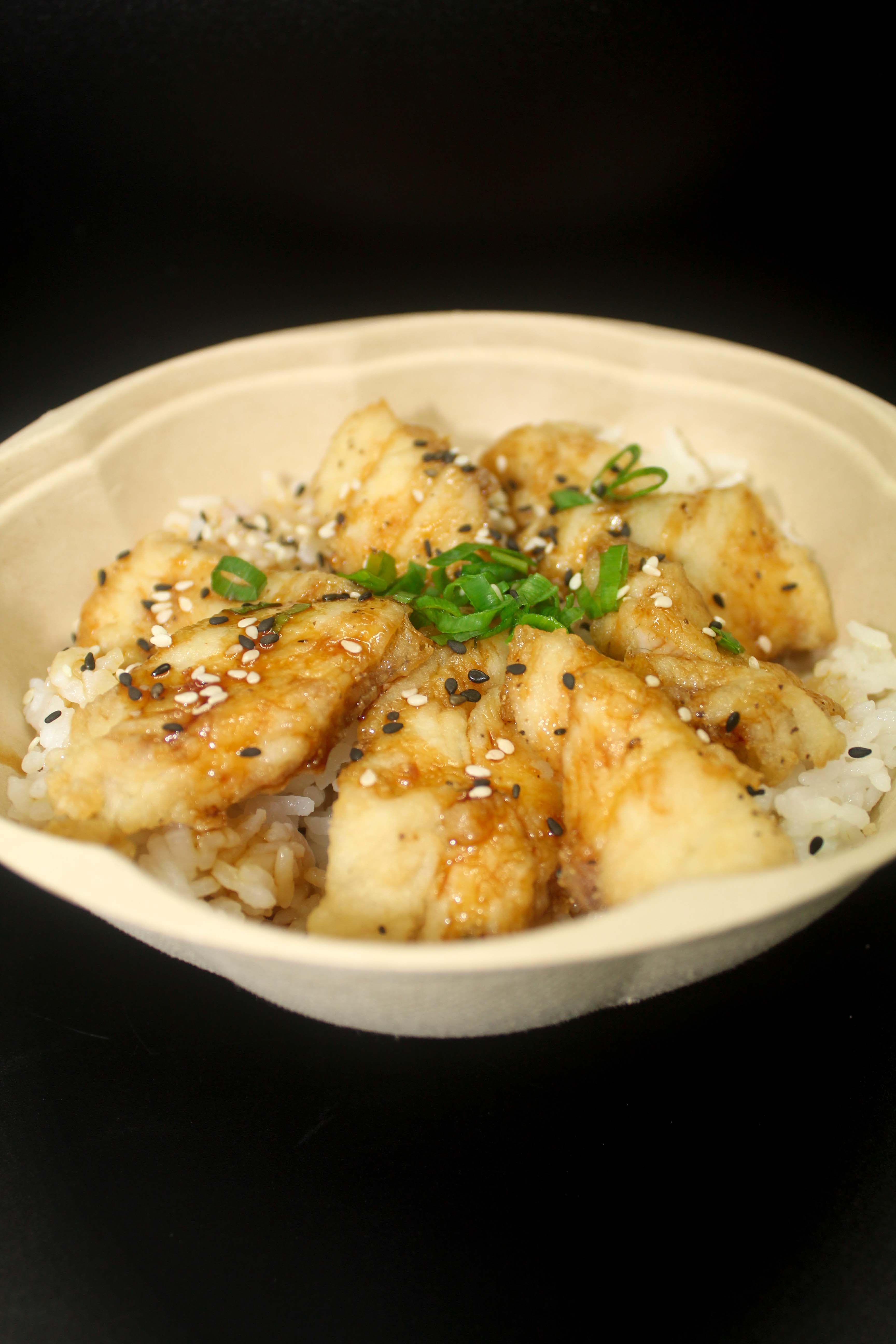 GOHAN TERIYAKY DE CORVINA