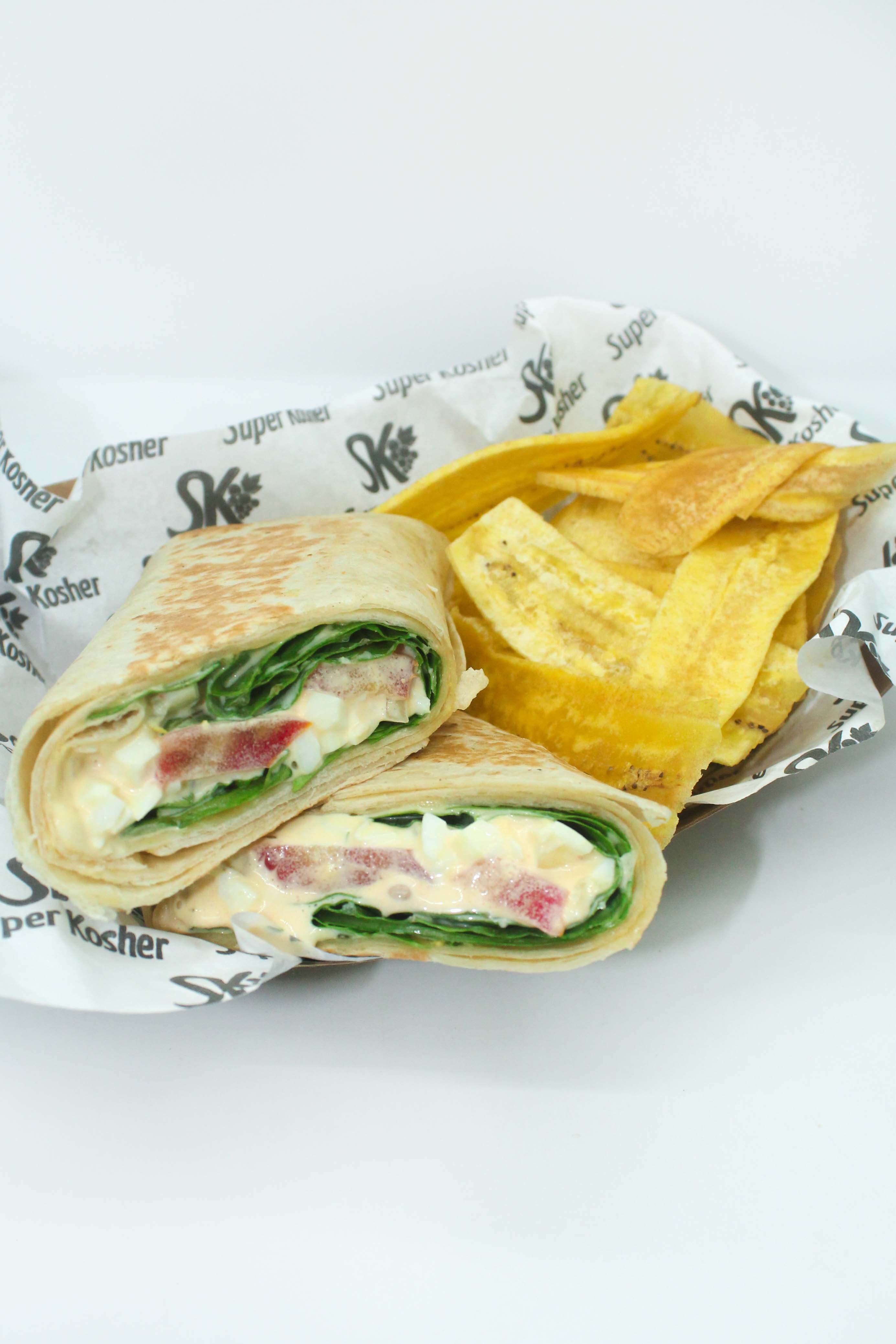 WRAP DE HUEVO