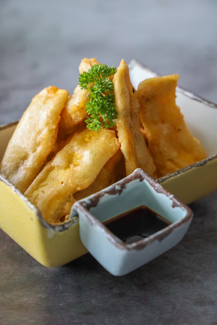 TEMPURA DE PLATANO