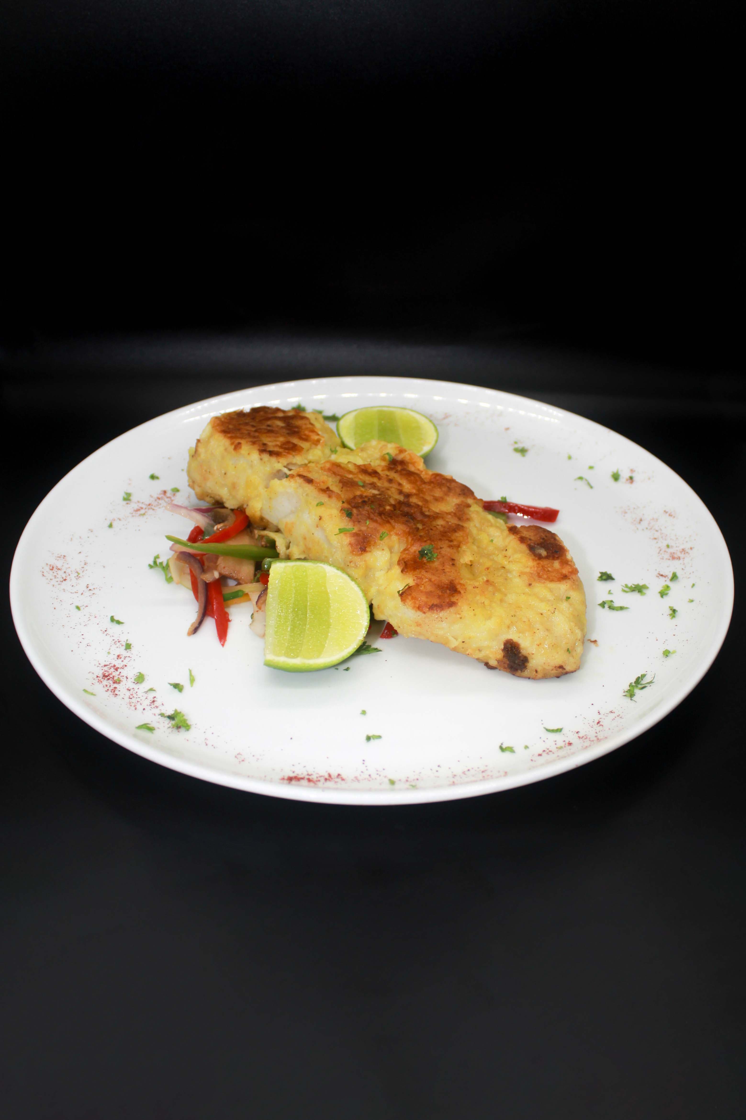 FILETE DE CORVINA A LA PLANCHA